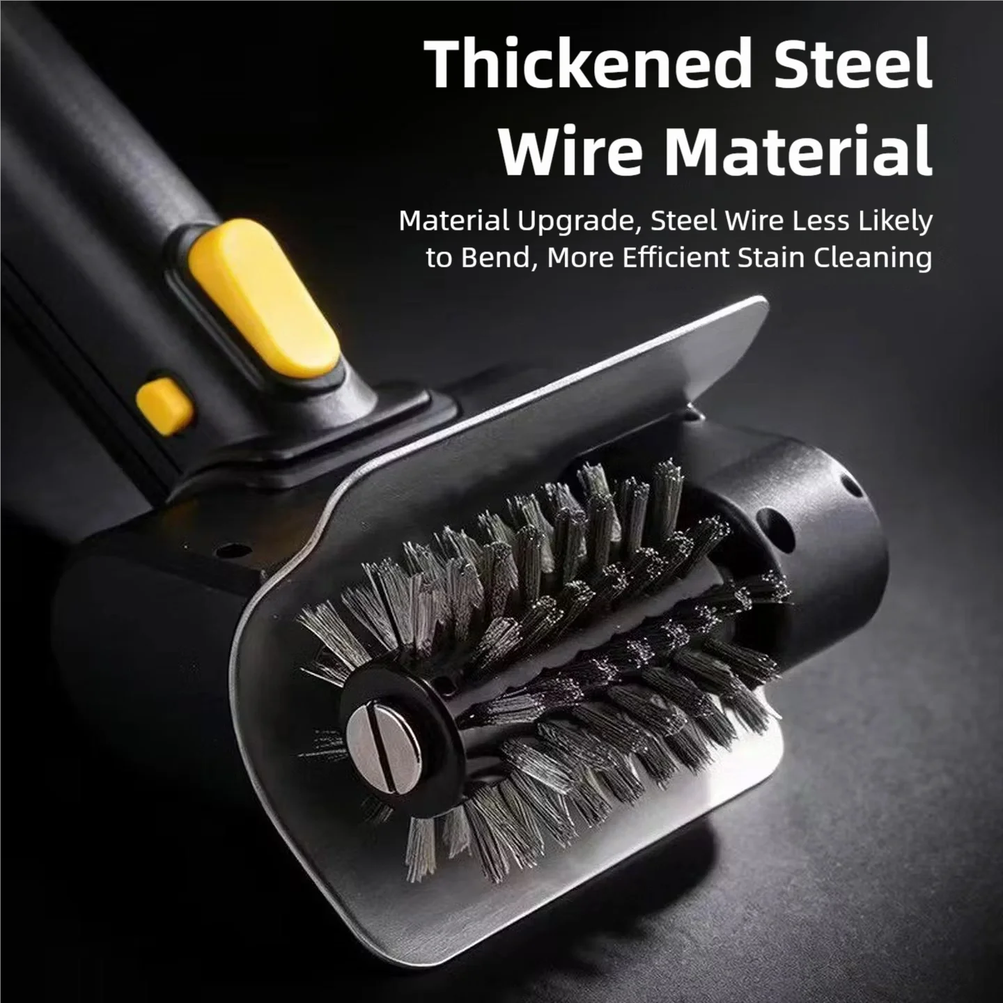 TINSOL Electric Stainless Steel BBQ Brush Rechargeable Wireless Cleaning Brush Outdoor Cleaning Brush Grill Brush
