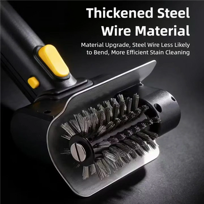 TINSOL Electric Stainless Steel BBQ Brush Rechargeable Wireless Cleaning Brush Outdoor Cleaning Brush Grill Brush
