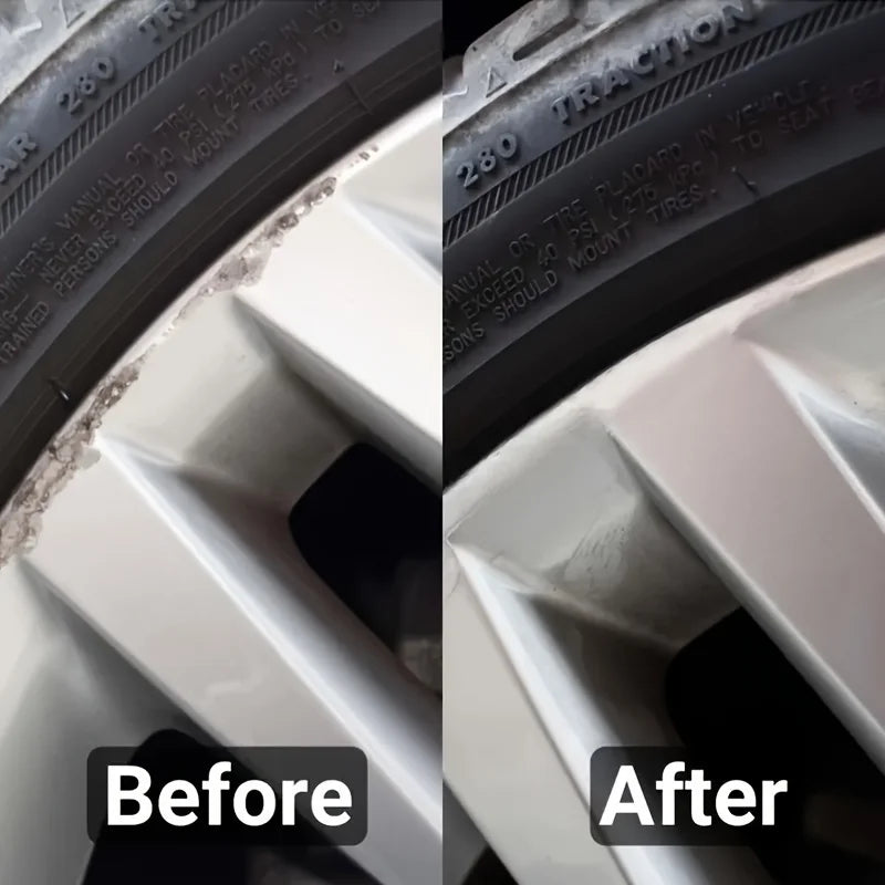 1 Piece 100g Wheel Scratch Repair Wax - Car Tire Detail Treatment and Deep Care Wheel Hub Scratch Repair Polishing Remove Wheel Scratch Wax
