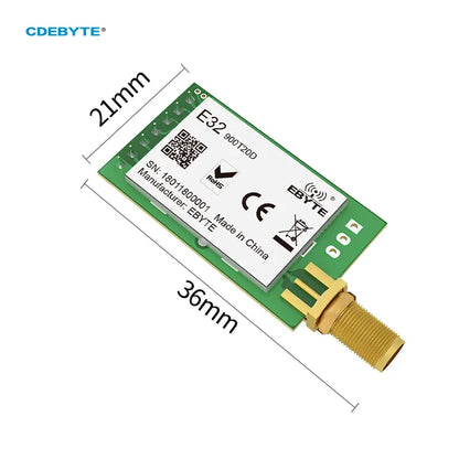 CDEBYTE E32-T Lora Module 170/230/868915MHz IoT 20/30/33/37dBm Wireless Transceiver Module UART Transmitter and Receiver