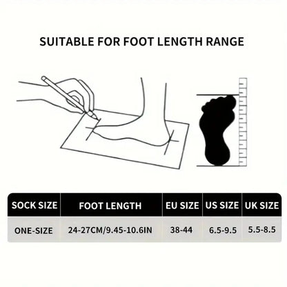 6/10 Pairs Men's Socks Spring Autumn Simple Casual Black White Striped Socks Breathable Mid Tube Sock High-quality Round Neck