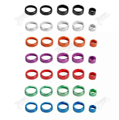 JIDIXIAN Car Center Console Knob Decoration Ring for Chevy Silverado 2022 2023 Up Central Control Knobs Cover Inner Accessories