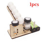 DIY STEM Automatic Ball Serve Machine Kinetic Energy Transfer Experimental Pole Science Education Toy Educational Teaching Prop