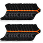3/5/10/20 Pairs Lot Men's Socks Black Sports Socks Casual Run Autumn Winter High Quality Breathable Male Socks