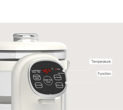 3,5 l elektrinis virdulys su automatine šilumos palaikymo funkcija ir 12 lygių temperatūros reguliavimu, daugiafunkcis vandens dozatorius