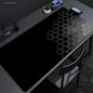 Geometric Large Mouse Pad 100x50cm Big Computer Mousepads Hexagon Mousepad Big Keyboard Mat Gamer Mouse Pads Non-SlipDesk Mats
