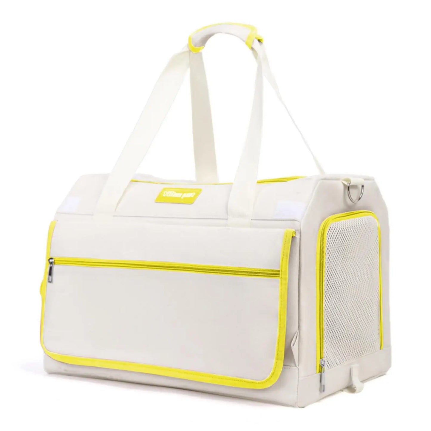 Travel Container Padded Cat Carrier Bag with Pull Handle Pet Carrier Wheels for