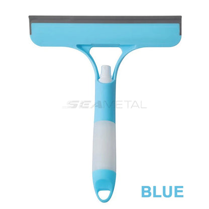 SEAMETAL 3 IN 1 Car Scraper Window Cleaning Wiper Muitifunctional Glass Brush Silicone Squeegee for Car Household Cleaning Tools