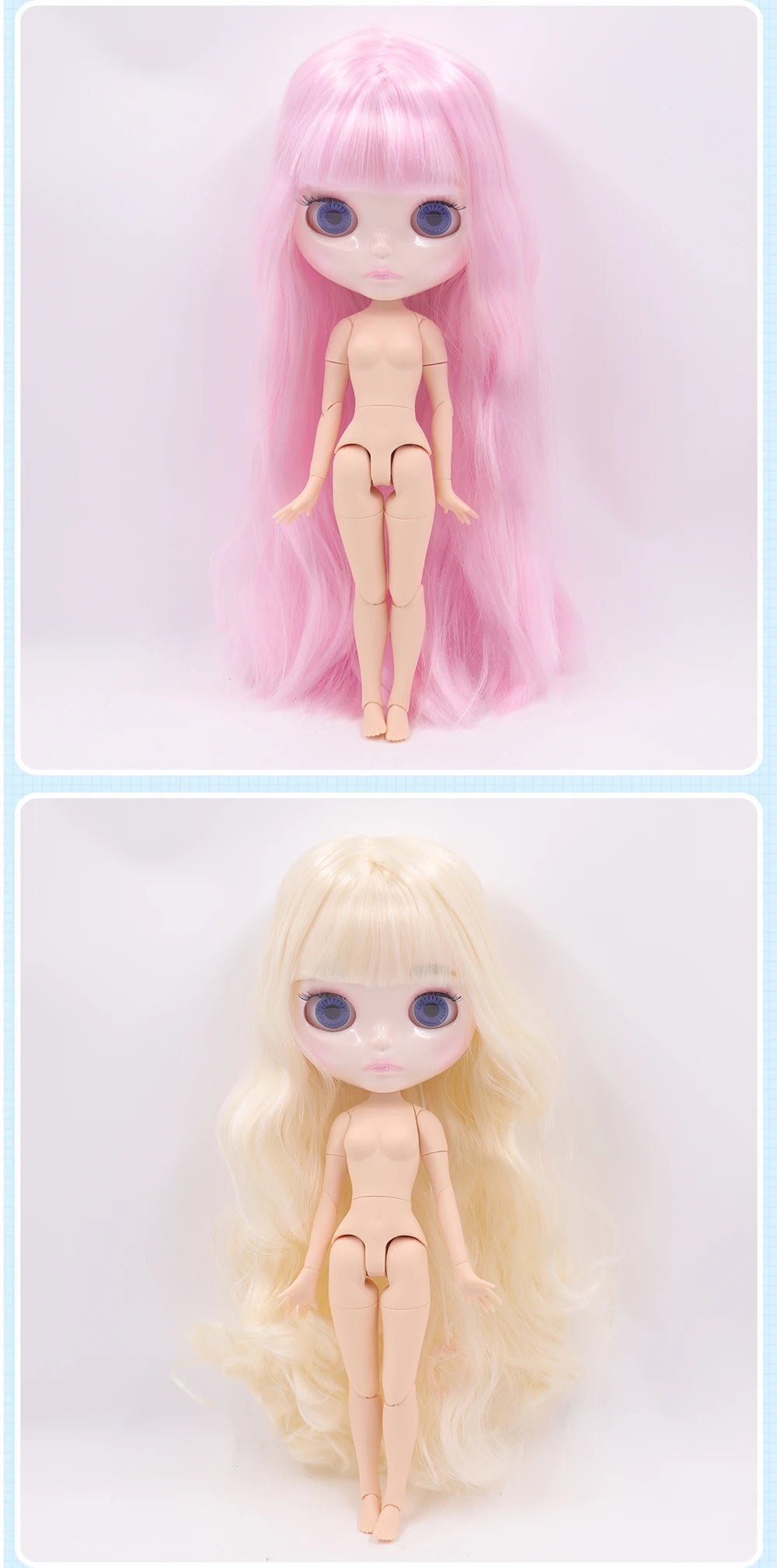 ICY DBS Blyth Doll 1/6 Joint Body 30CM BJD toys Natural shiny face with extra hands AB DIY Fashion Dolls girl gift