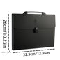 A4 File Folder 13 Layers Fashion Storage Bag Desktop Organizer for School Office Supplies Test Paper Stationery