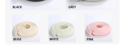 2M Child Bumper Strips Baby Safety Bumper Strips Table Safety Edge Coffee Table Corner Protection Strips