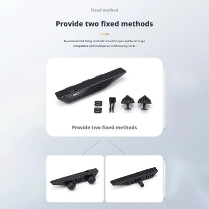 Suitable for BMW car mounted aromatherapy blade air outlet bracket 3 series 5 series X1X3X5 automotive solid fragrance cream int