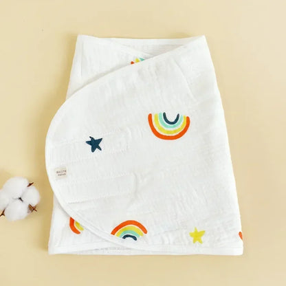 0-6 Month Cotton Baby Swaddle Wrap Anti Startle Swaddling Blanket Muslin Baby Sleeping Blanket Wrap for New Born Thin Summer