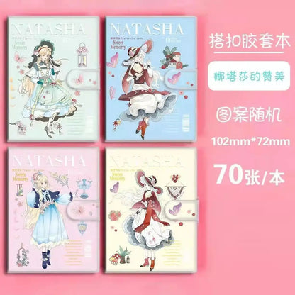 Kawaii Mini Portable Notebook Small Notepad For Daily Notes School Office Stationery Convenient To Carry Cute