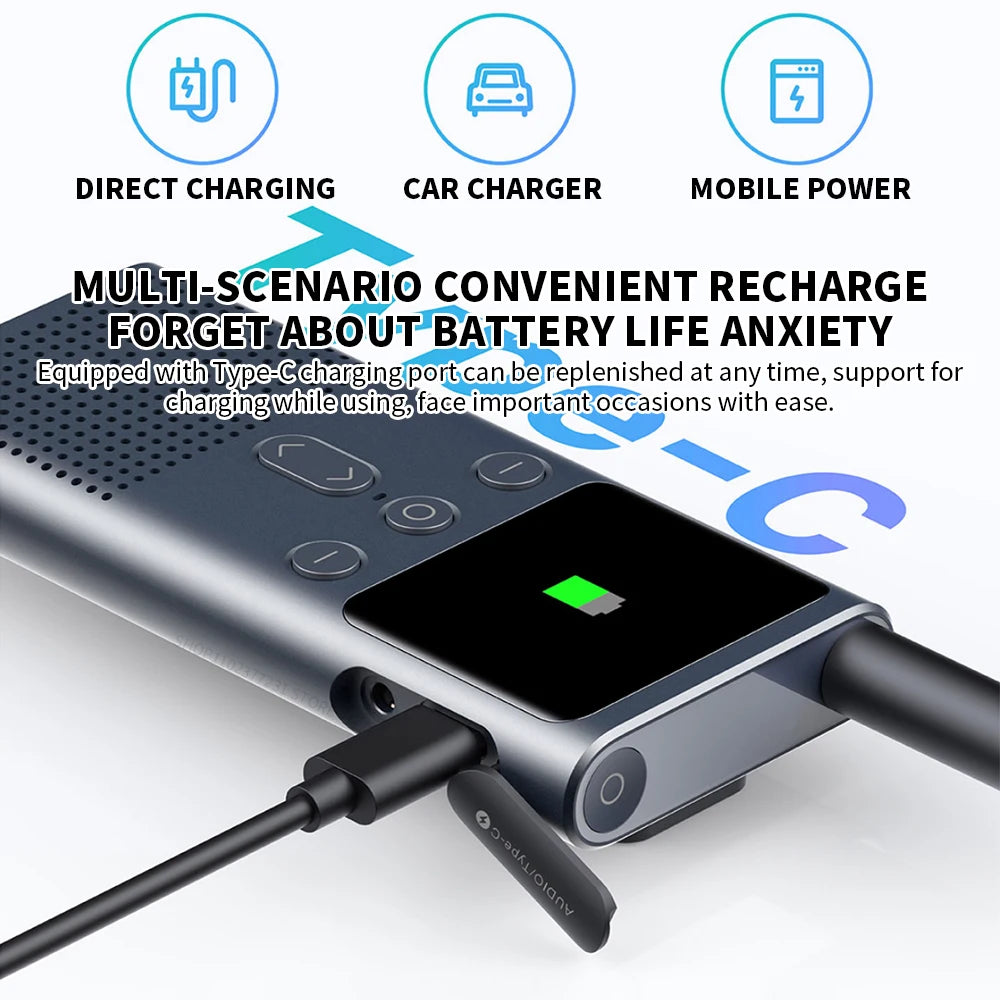 Xiaomi Walkie-talkie 2S Upgraded Version Ultra-light Ultra-thin Support Bluetooth Headset Connection Ultra-long Standby Outdoor-