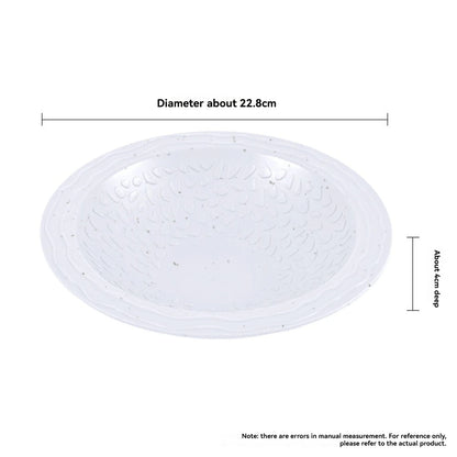 Turtle Bathing Pool, Reptile Feeding Dish Water Pot, Landscape Fish Tank Decoration,Turtle Bath Pool for Aquatic Climbing Pet