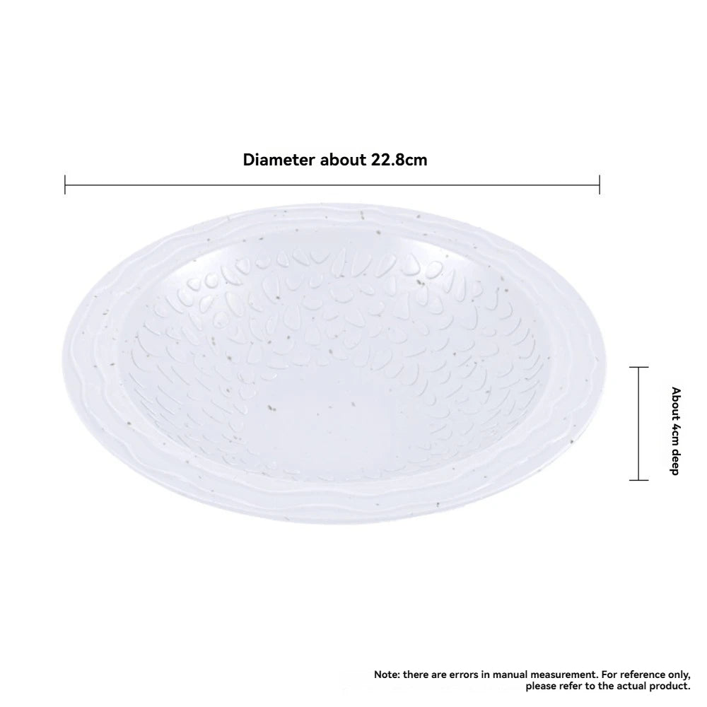 Turtle Bathing Pool Feeding Dish Durable Reptile Water Bowl for Box Turtles Frogs and Pets Easy to Clean Habitat Accessory