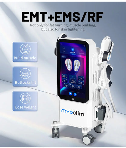 MYoslim 6500W 15Tesla Fat Removal Contouring Muscle Electric Stimulation Ems Body Sculpt Slimming Muslim Sets Machine