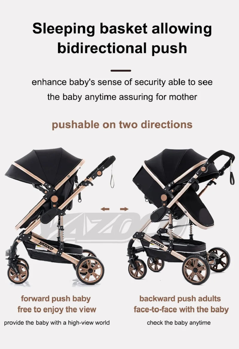 Baby stroller 3 in1,four wheel stroller,2 in 1 baby car,Lightweight strollers,Mutifunction Strollers,baby carriage,Poussette