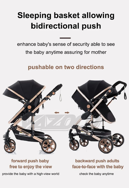 Baby stroller 3 in1,four wheel stroller,2 in 1 baby car,Lightweight strollers,Mutifunction Strollers,baby carriage,Poussette