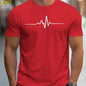 Fashion Summer 3D Stripe Letter Print Men's T Shirt Hip Hop Trend Harajuku Streetwear Casual O-neck Oversized T-shirts Men Tops