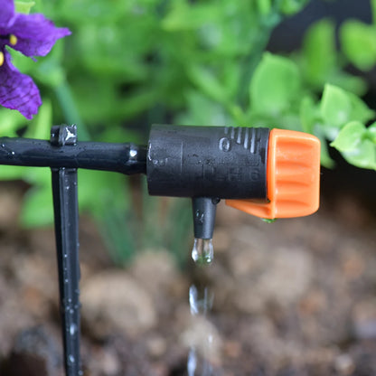 20/50 PCS Garden Micro Watering Sprinklers 360 Degrees Rotating Nozzle Mini Spraying 4/7mm Hose for Flower Garden Greenhouse