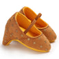 2022 New Infant Newborn Baby Girl High Heels Shoes Princess Bow First Birthday Party Shoes Photo Props Shoes 0-12M