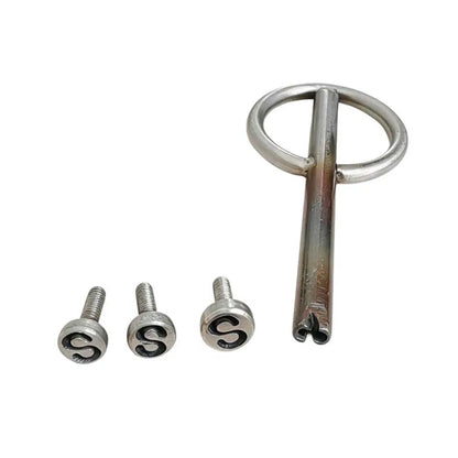 Custom Titanium Chastity Cage With Anti Slip Hoop Chastity Band S Scew Metal Chastity Device BDSM Bondage Anti Escape Cock Lock