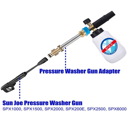 ROUE High Pressure Washer Car Washer Extension Lance Nozzle 1/4" Quick Connector  for Parkside Karcher Stihl Nilfisk Bosch
