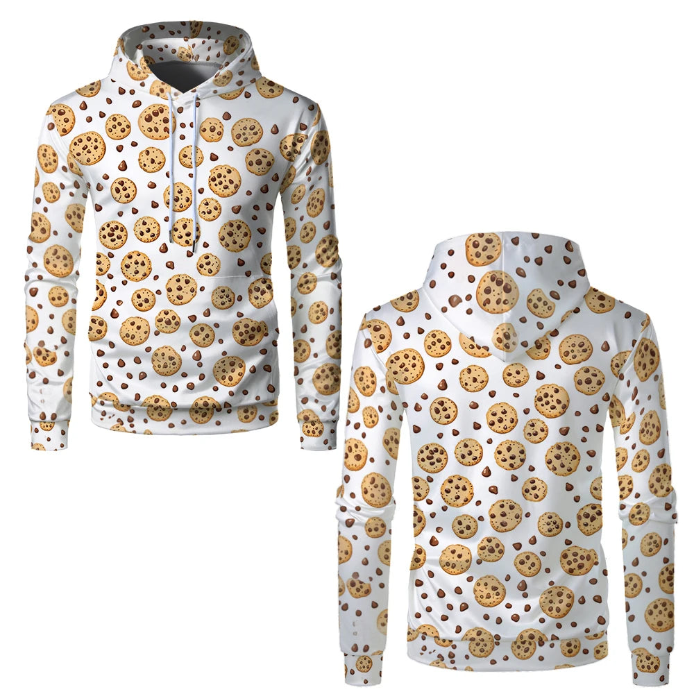 Customized 3D Printed Hoodie Zipper Hoodie Autumn/Winter Men's Hoodie Link