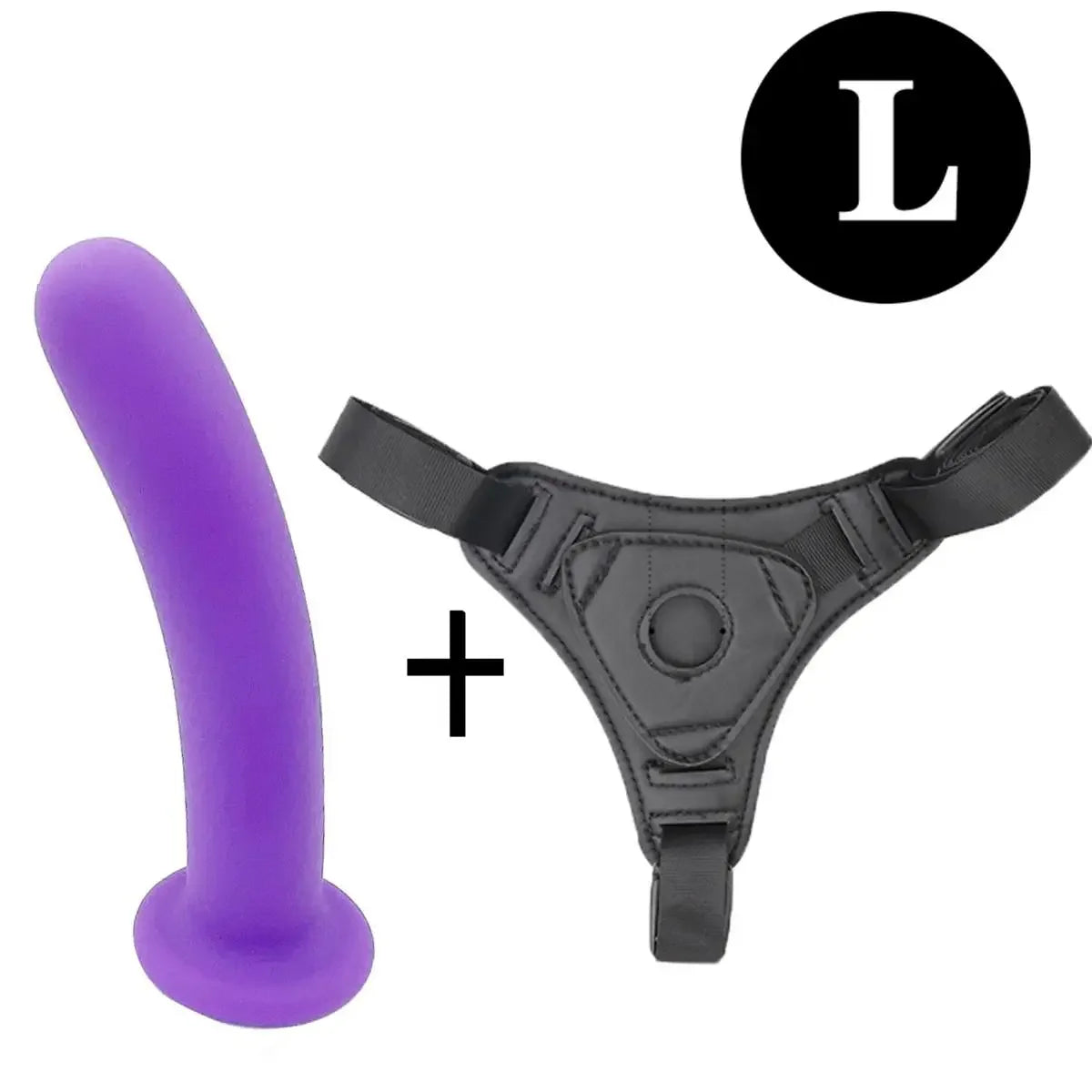 Adjustable Suction Cup Dildo Harness, Universal Strap-On Mount Base for Shower Wall Floor Bed, Hands Free Pleasure Accessory