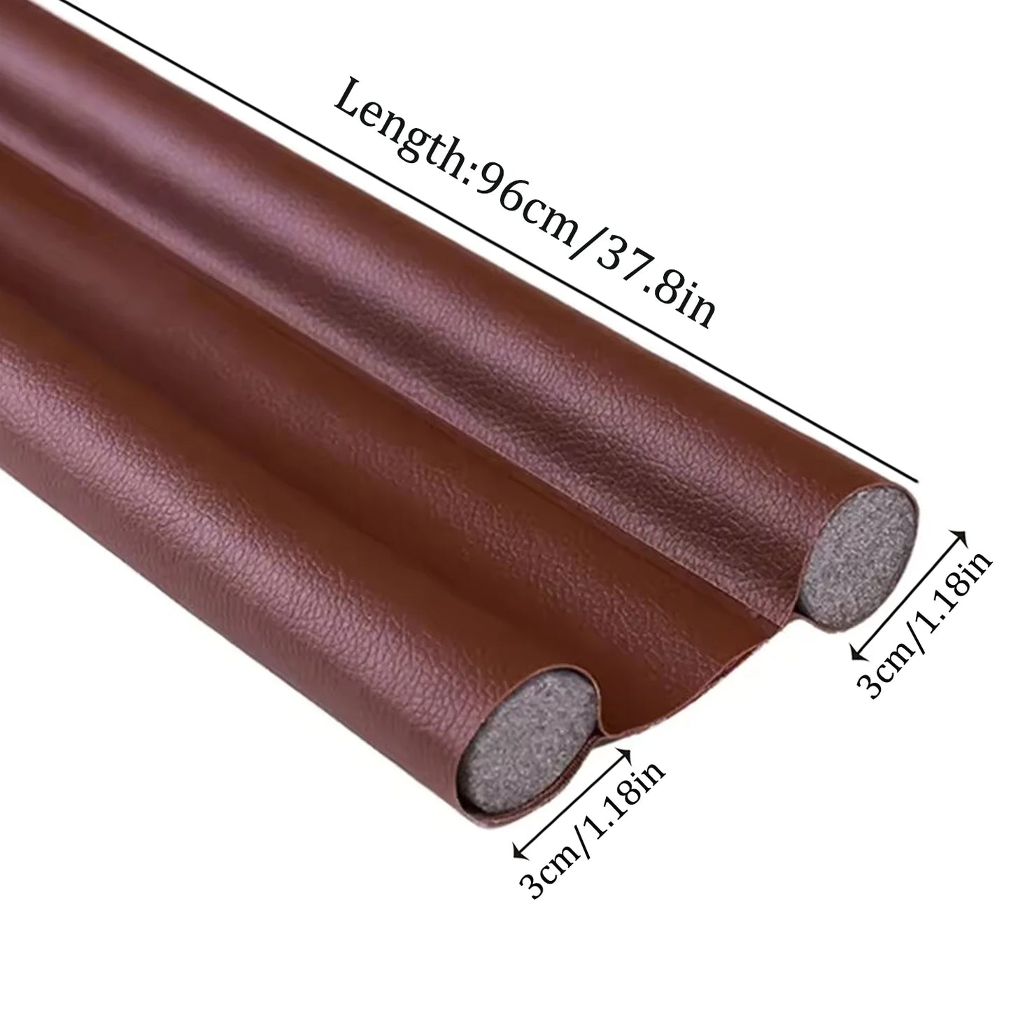 Windproof Seal Strip Draught Excluder Stopper Door Bottom Guard Double Protector Doorstop Dust-proof Blocker Sealer Soundproof
