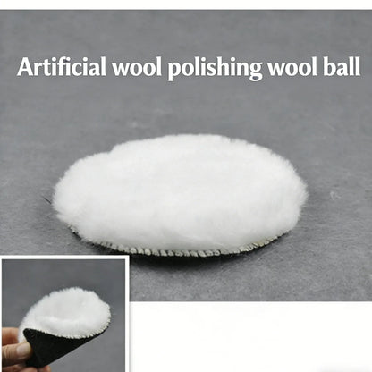 7Pcs 4 Inch Car Polish Pad Tool Kit Polishing Wheel Pad For Polisher Machine Waxing Polishing Buffing Wheel Auto Paint Care Polisher Pads Polishing Detailing Cleaning Goods