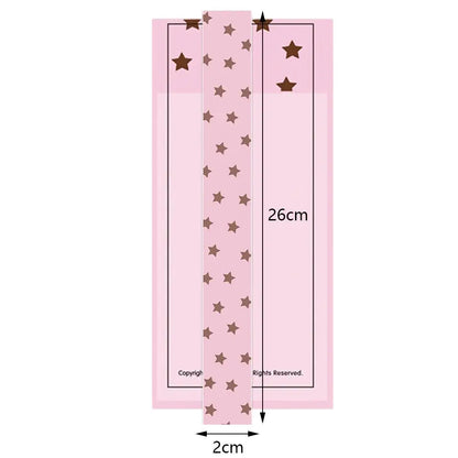 Kawaii Star Elastic Band for Planner Notebook INS Style Journal Closure Strap Cute Scrapbooking Stationery Accessories