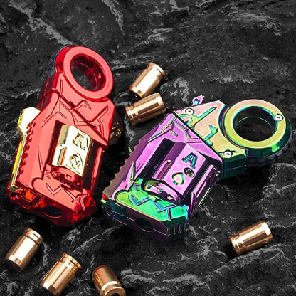 Stress Relief Toy Pistol Guns Eject Fidget Roller Paragraph Ring Mechanical Slider Multi-functional Sensory Toys Anti Anxiety