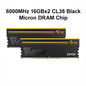 Lexar THOR RGB 2nd DDR5 RAM 6000MHz 16GBx2 CL38 1.35V Micron DRAM Chip Gaming Desktop Memory Overclocking Intel XMP 3.0 AMD EXPO