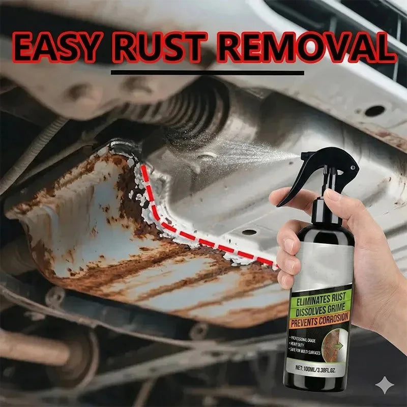 Multifunctional car rust remover used for removing rust providing surface protection on car brake pads iron metal surface 1/3PCS