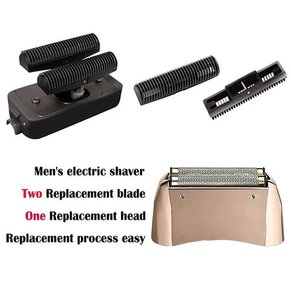 Replacement Foil and Cutter Compatible with Andis 17220/17230 Shaver ProFoil Rose Gold