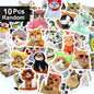 100/500/1000pcs Funny Cat Stickers Cartoon Cute Decals Toy Stationery Guitar Phone Bicycle Laptop Luggage Graffiti Kids Sticker
