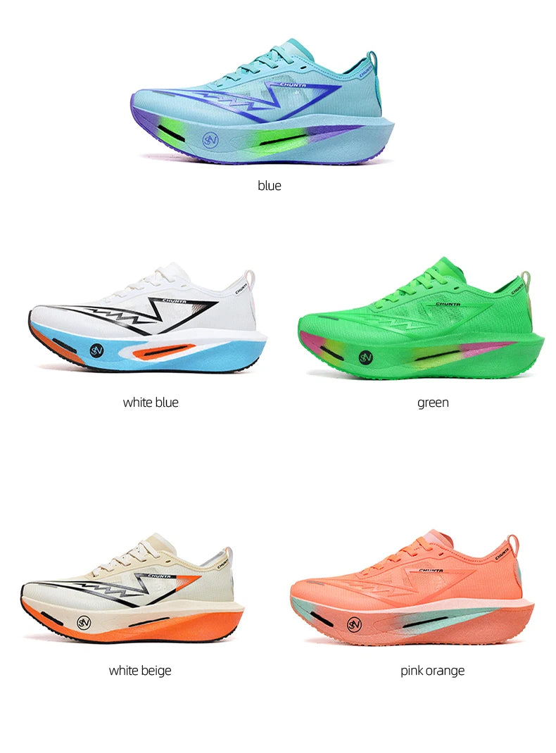2026Running Shoes Carbon Plate Marathon Speciality Men Sports Breathable Lightweight Women's Comfortable Chunta Leisure Sneakers