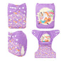 U Pick ALVABABY Digital Position Cloth Diapers Baby Reusable Modern Cloth Nappy for Baby with 1pc Microfiber Insert