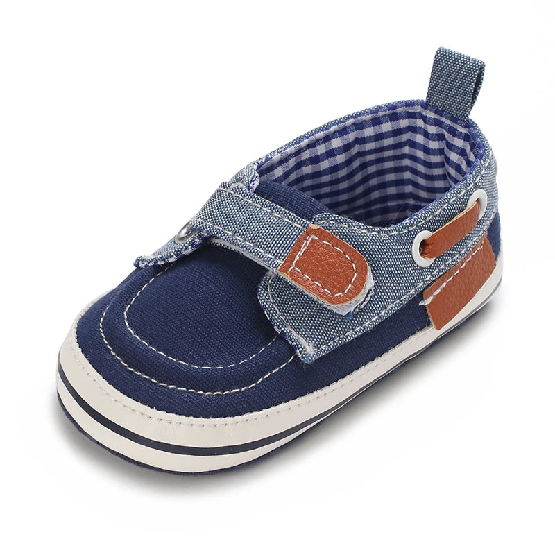 HAIZHIW 0-18M Baptism Newborn Baby Prewalker Girls Boys Casual Shoes Leather Non-Slip Soft-Sole Infant Toddler First Walkers