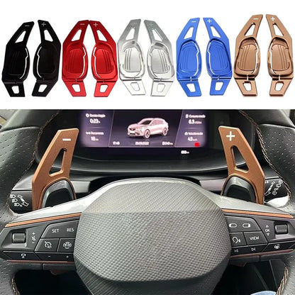 Car Shift Paddles for Cupra Formentor 2019,Cupra Ateca ,Leon  Hybrid 2020-2022 Car Steering Wheel Speed Extender Shift Paddles