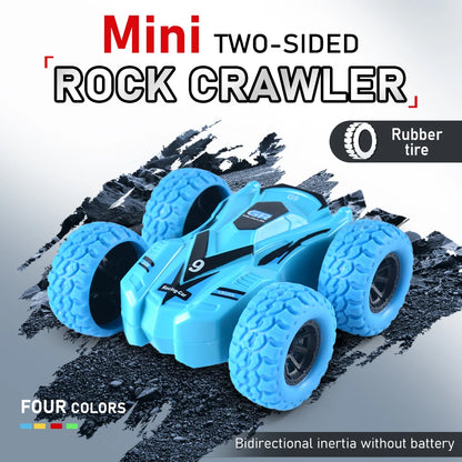 Fun Pull Back Car Double-Side Vehicle Inertia Safety and Fall Resistance Shatter-Proof Model for Kids Boys Children's Toys Car