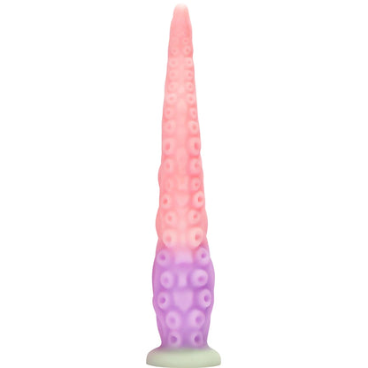 Liquid Silicone Long Anal Plug Octopus Tentacles Adult Sex Toy Clitoris Anus Stimulation Powerful Suction Cups To Free up Hands.