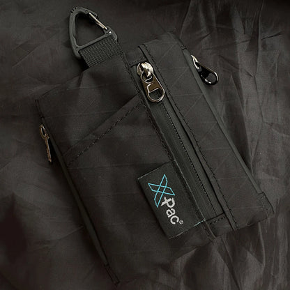 EDC 5-Pocket Multi Pouch X-PAC Wallet Small Keychain Coin Pouch  EDC Pocket Organizer Utility Pouch for Cards waterproof bag