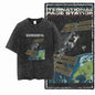 SA ASTRONAUT SPACE THEMES Printed Cotton Acid Washed Graphic Unisex T Shirt Cool Streetwear Men Tshirts Big Size Tee for men