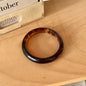 Smudged Resin Fine Bracelets for Women Vintage Acrylic Korean Fashion Jewelry Elegant Easy Match Simple Pulseras