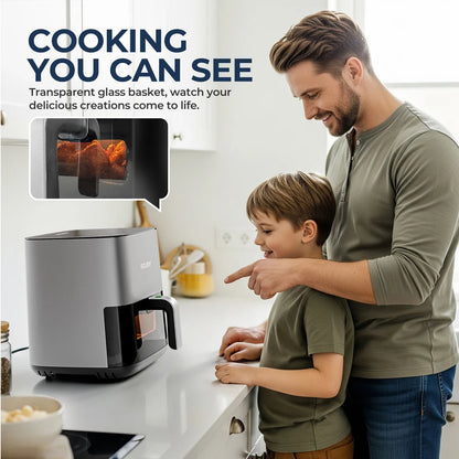 1450W 5L Air Fryer Healthy Airfryer for Baby & Family Perfect for Baby Weaning & Family Meals