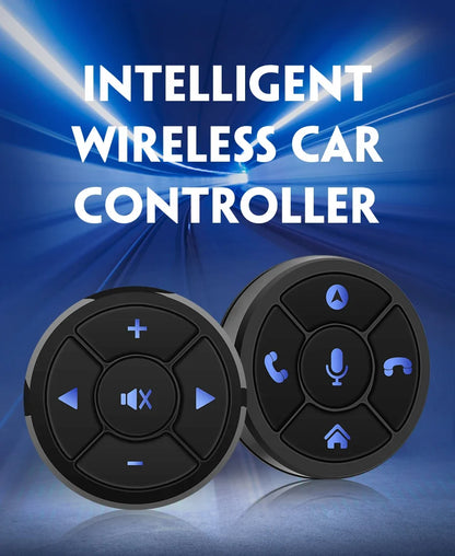 Junsun Universal Car Wireless Steering Wheel Control Button for for Android Autoradio 8 Key Functions Cup Shape With LED Light